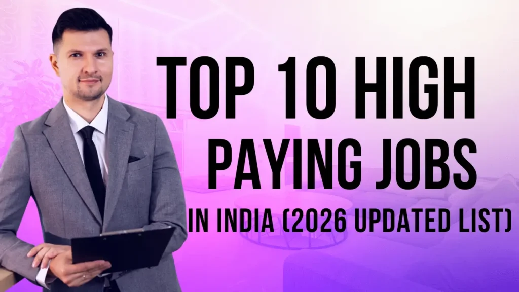 Top 10 High Paying Jobs in India